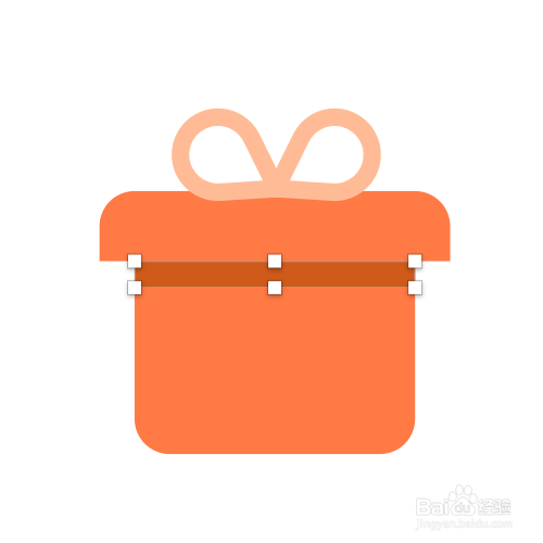 Sketch如何绘制礼物盒子图标