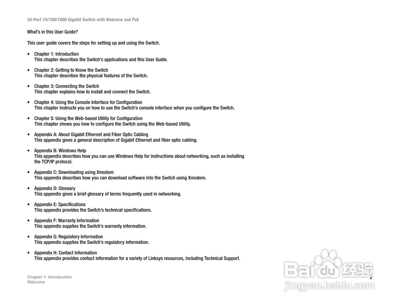 思科交换机SRW2024P型使用说明书:[2]