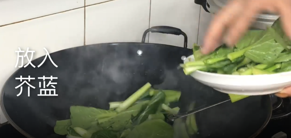 怎么做芥蓝炒腊肠