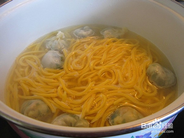 粤菜之白菜素云吞面