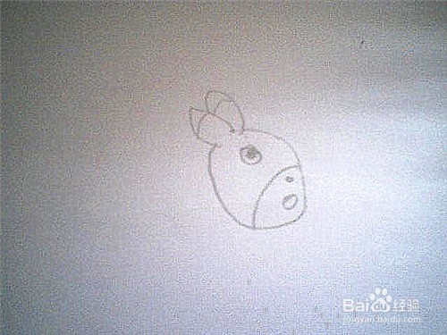 简笔画怎样画小毛驴