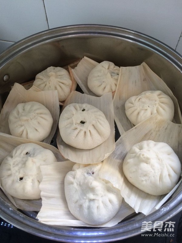 豆角猪肉馅包子