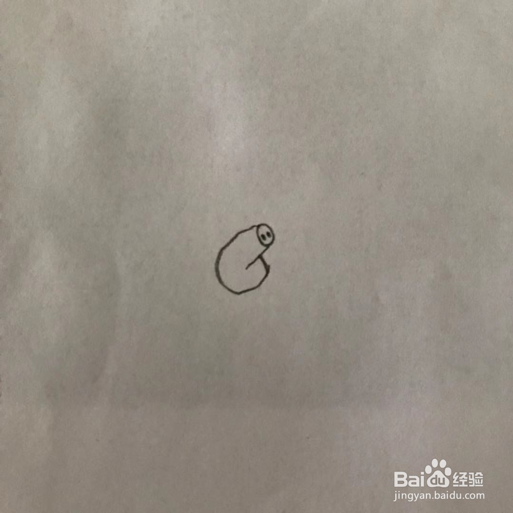 小猪佩奇怎么画呢