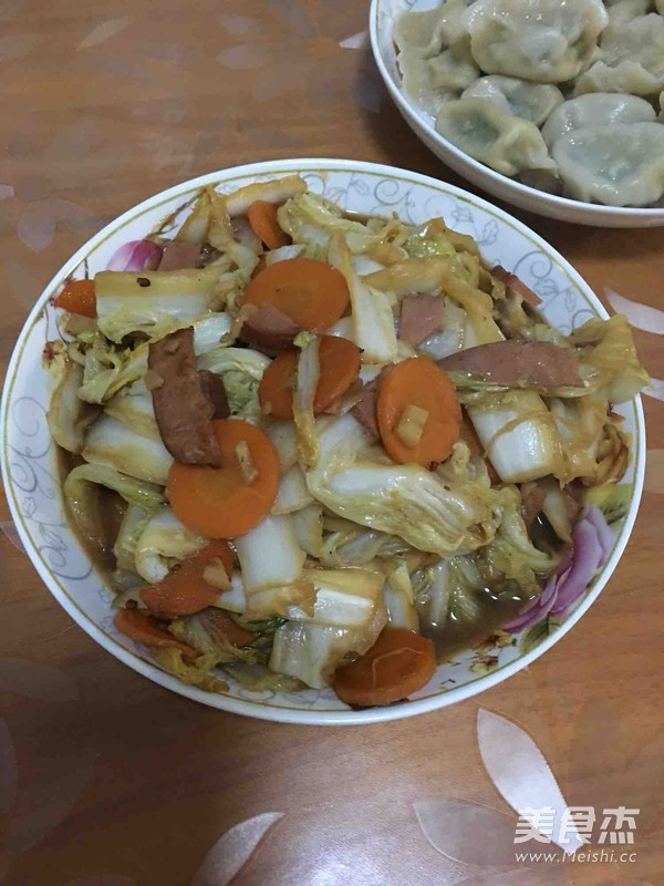 醋溜白菜的做法