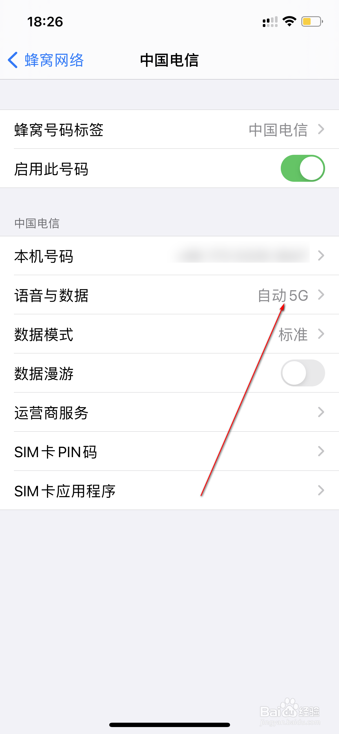 iphone12怎么开启5G网络