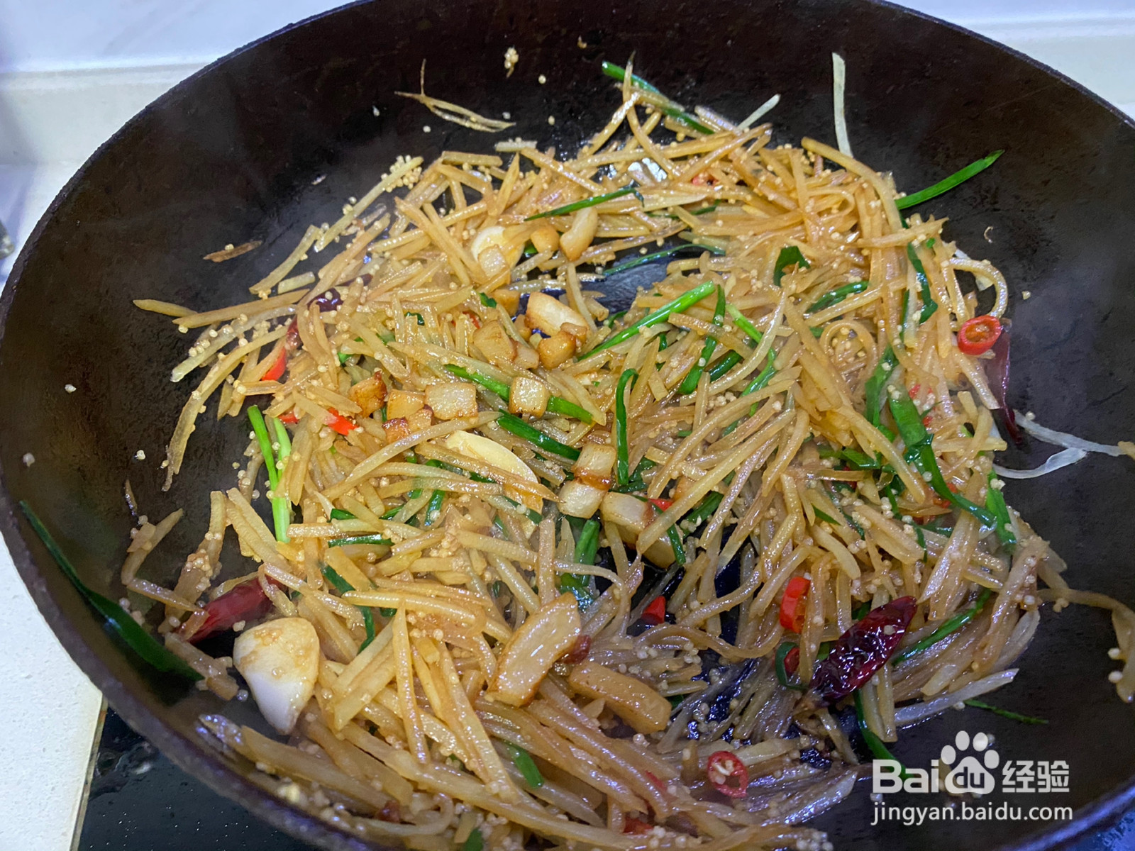 小米油渣土豆丝复刻隐厨的做法