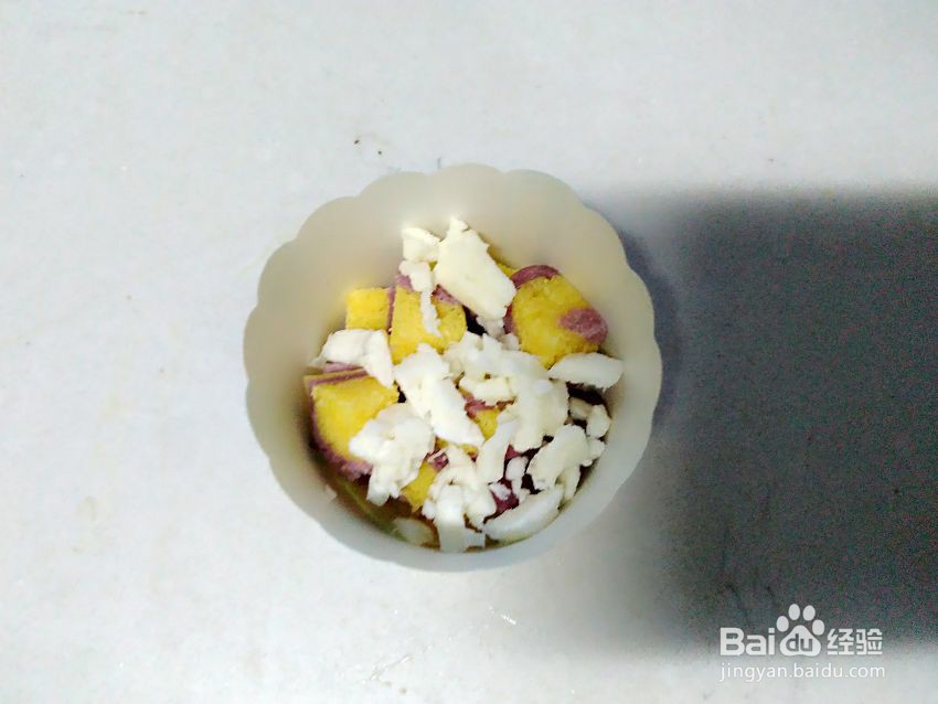 杂蔬馒头鸡蛋杯怎么做