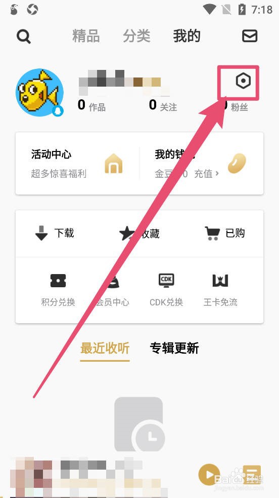 企鹅FM如何更换皮肤风格