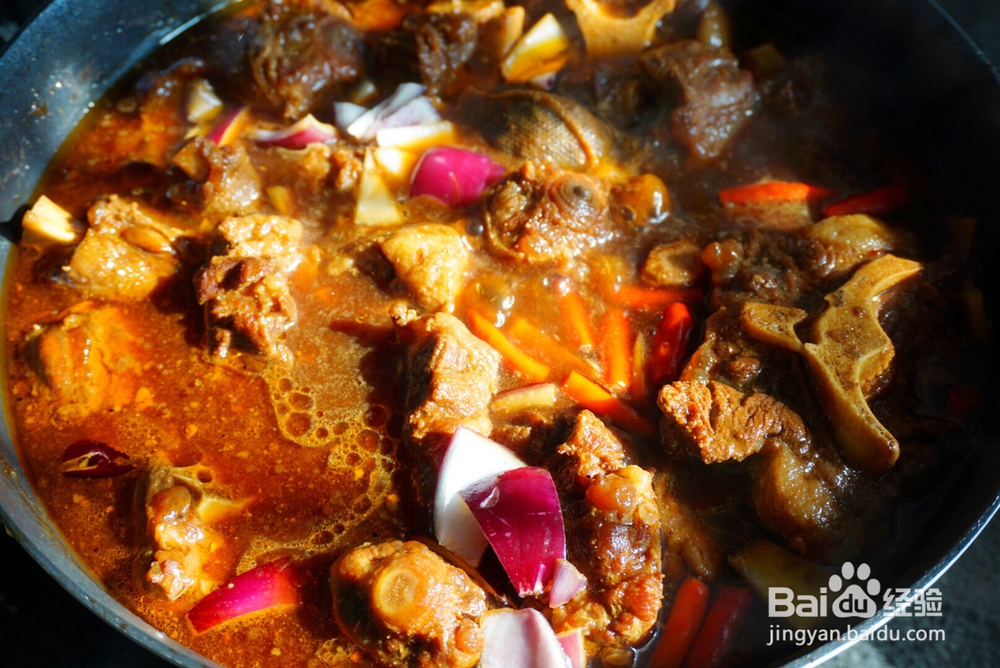 酱烧牛尾美食教程!