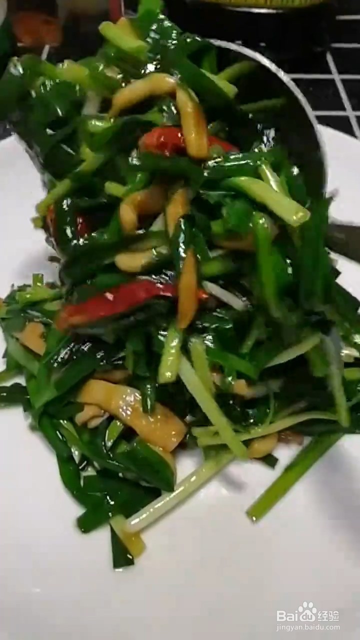 超级无敌好吃又下饭的鱿鱼炒韭菜要怎样做