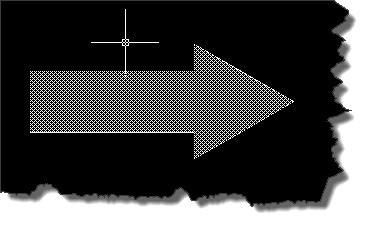 AutoCAD中绘制箭头的方法一