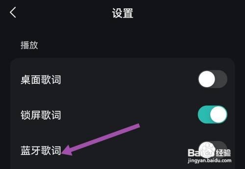 波点音乐APP怎样开启蓝牙歌词功能