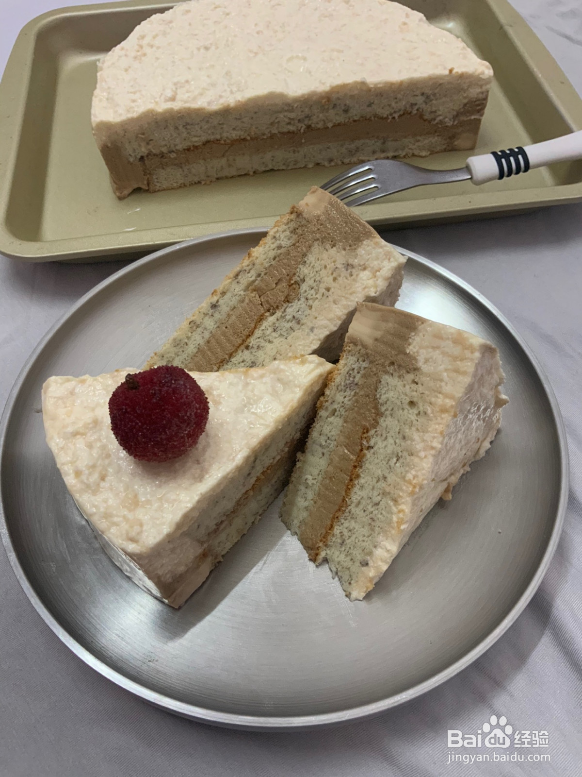 香蕉咖啡慕斯蛋糕的做法