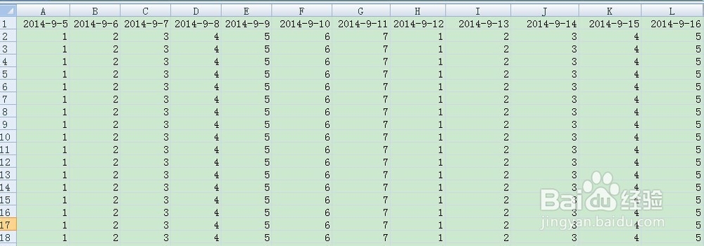 excel表实用小技巧：[8]如何固定首行首列