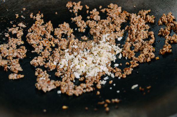 干煸肉末四季豆