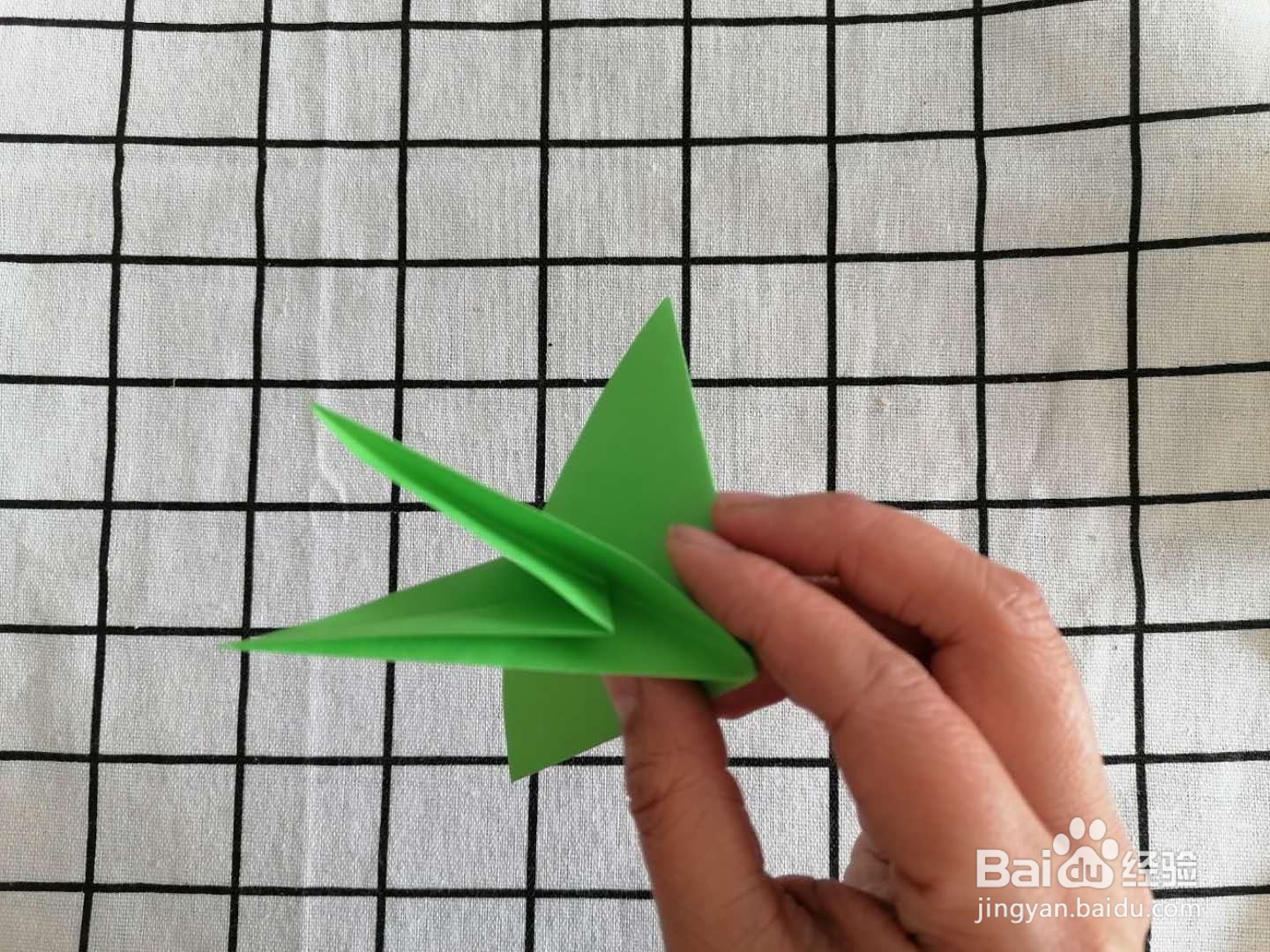 幸运四叶草折纸手工