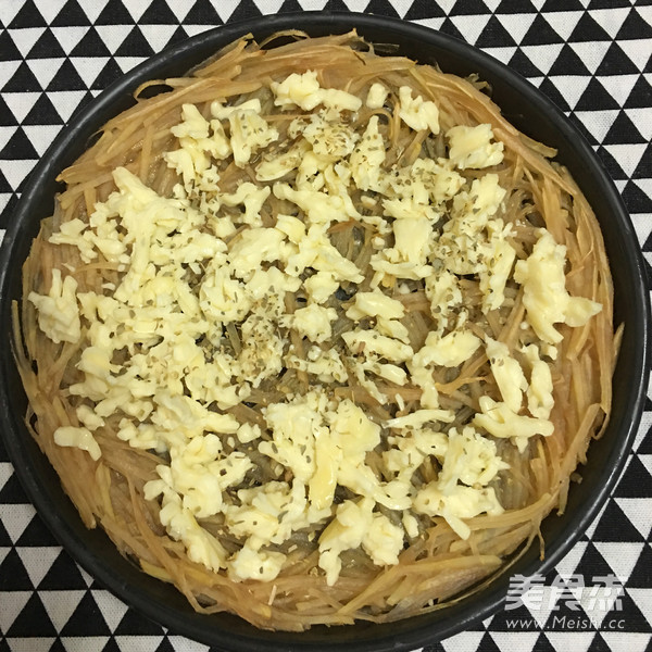 土豆丝培根披萨