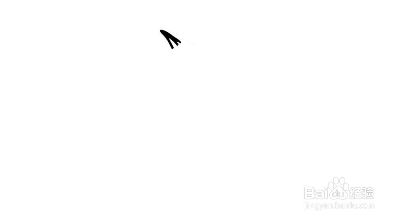 仙鹤简笔画画法分解