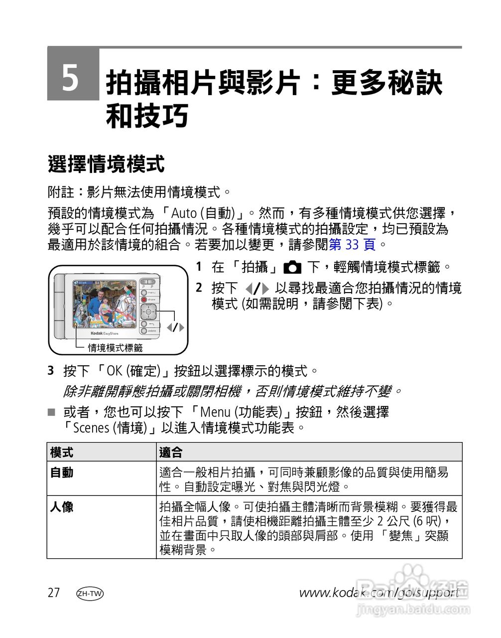 Kodak EasyShare-One 变焦数位相机使用说明书:[4]