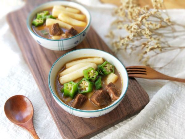 牛肉沙茶煨年糕(冬季你需要的暖与香)