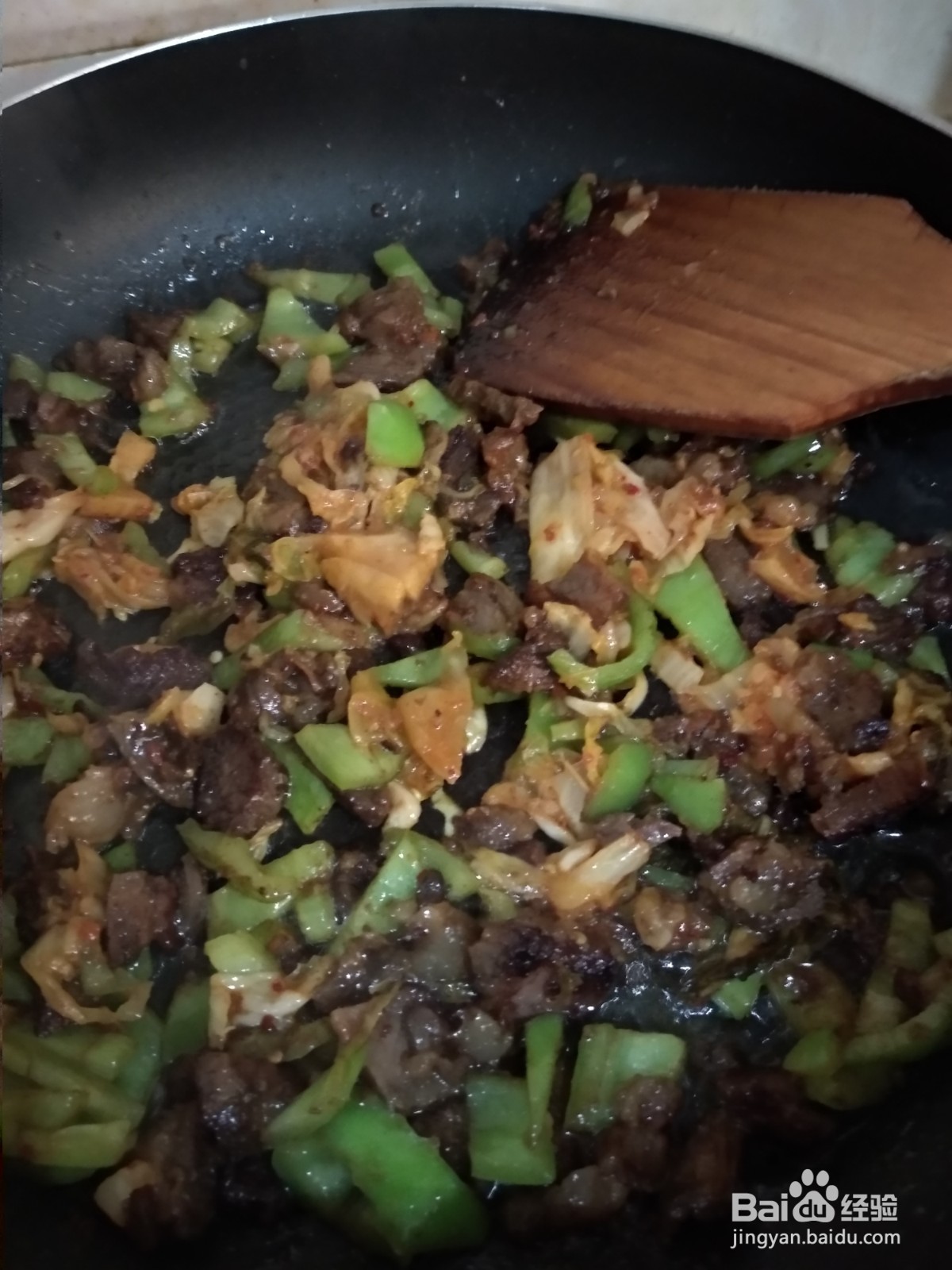 牛肉泡菜青椒炒饭