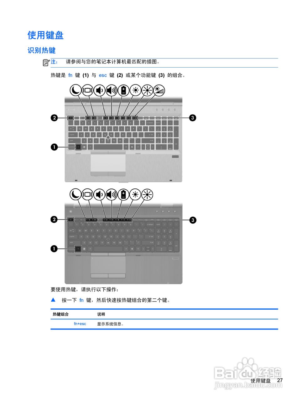 惠普(康柏) HP ProBook 6560b笔记本电脑说明书:[4]