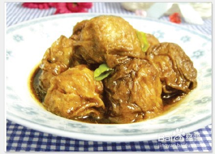 怎样做面筋包塞肉
