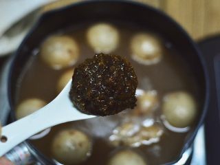 营养美食制作红豆汤圆