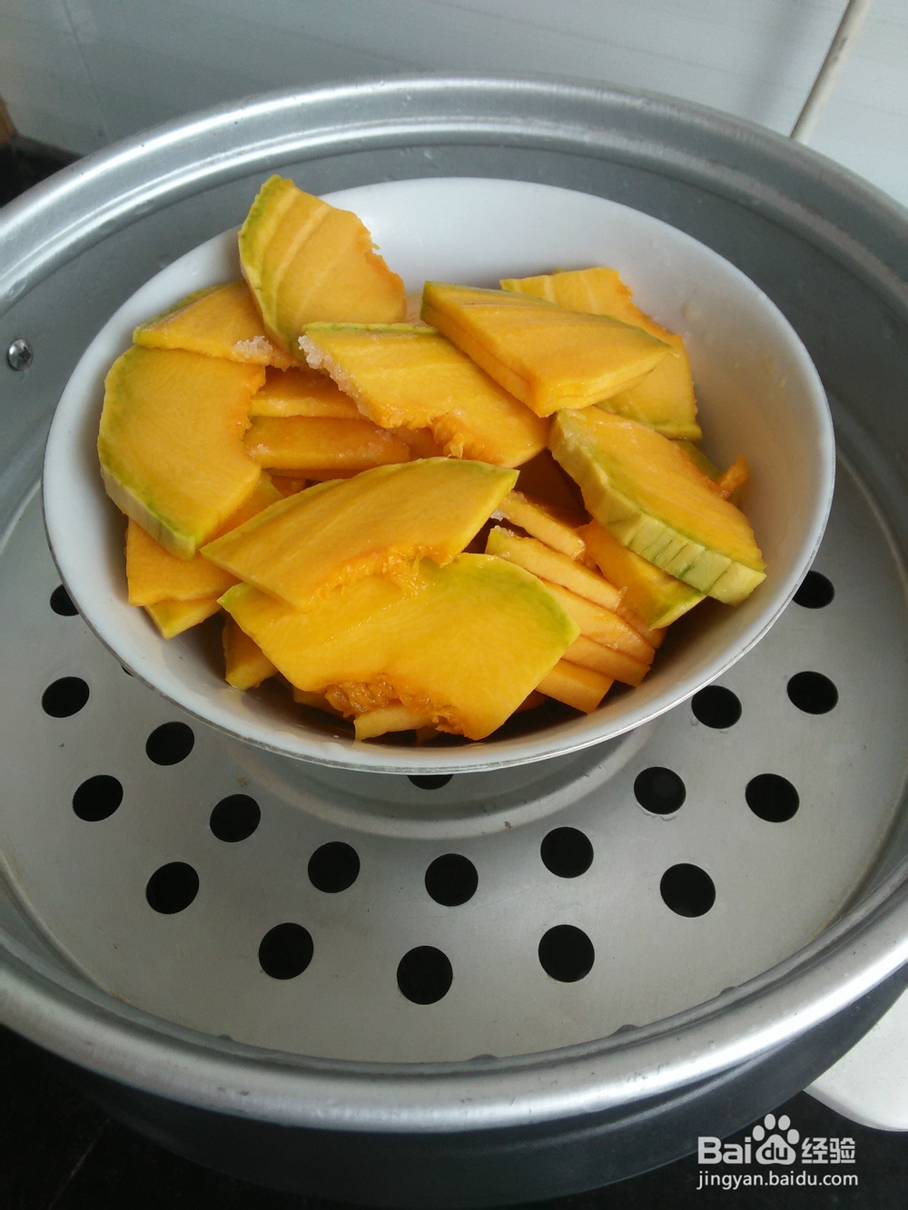 如何快速蒸南瓜