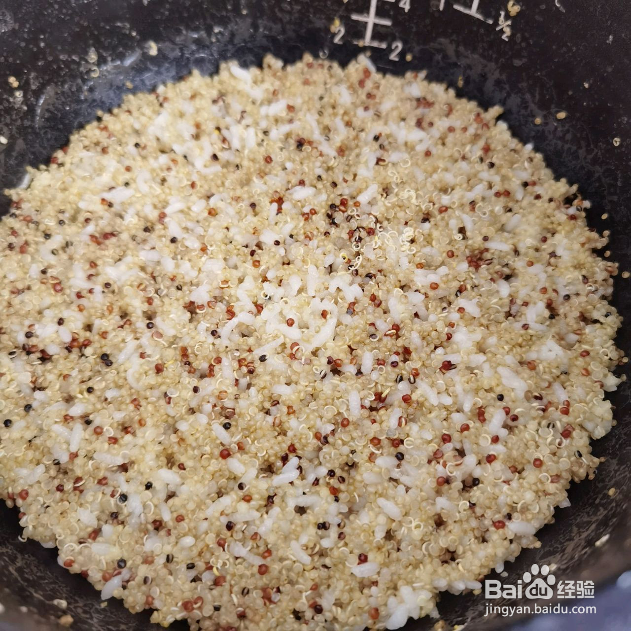 三色藜麦炒饭的做法