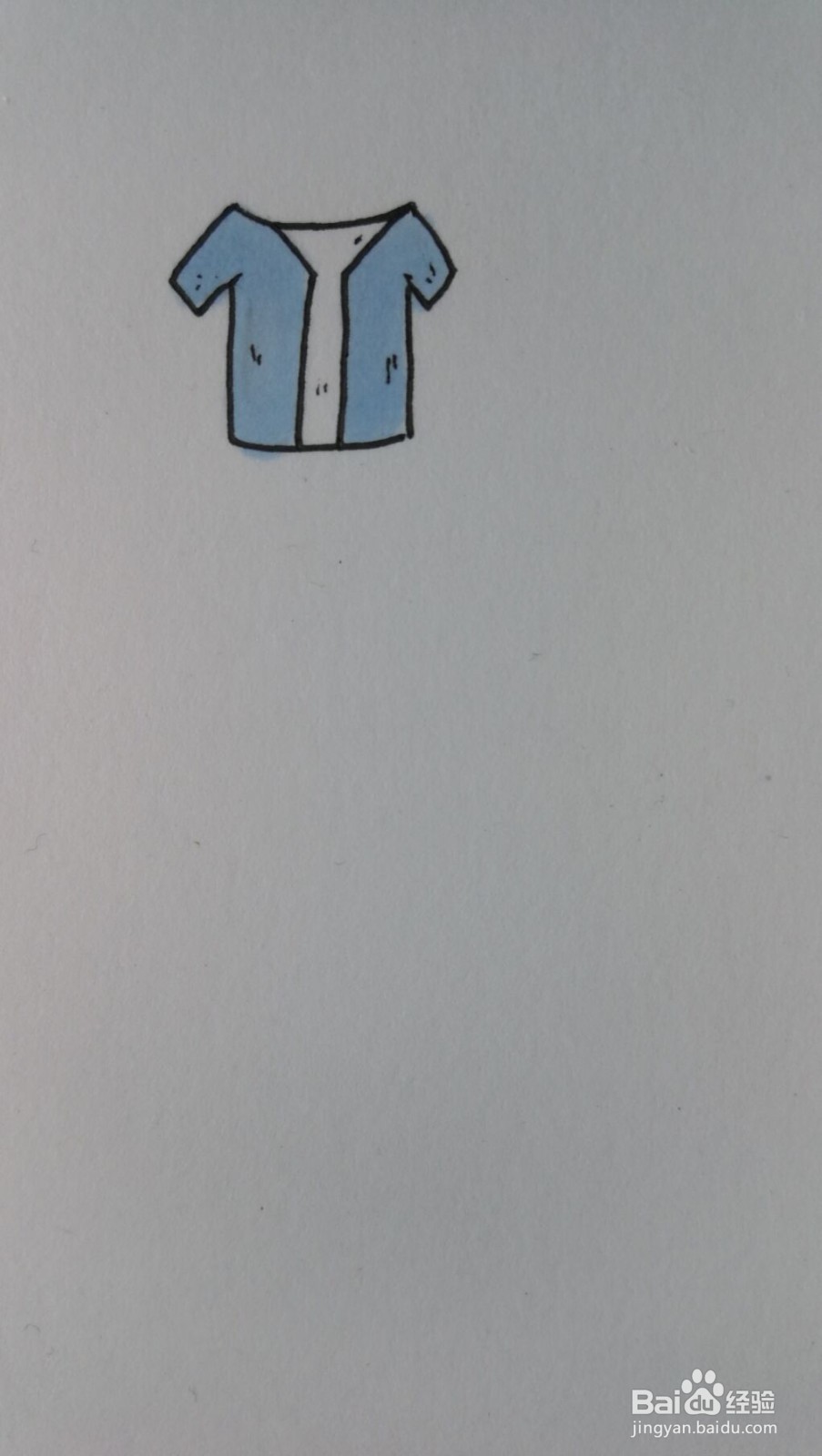 衣服的简笔画之画法二十一