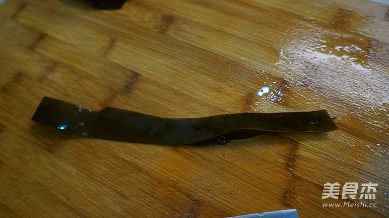 海带结烧肉的做法