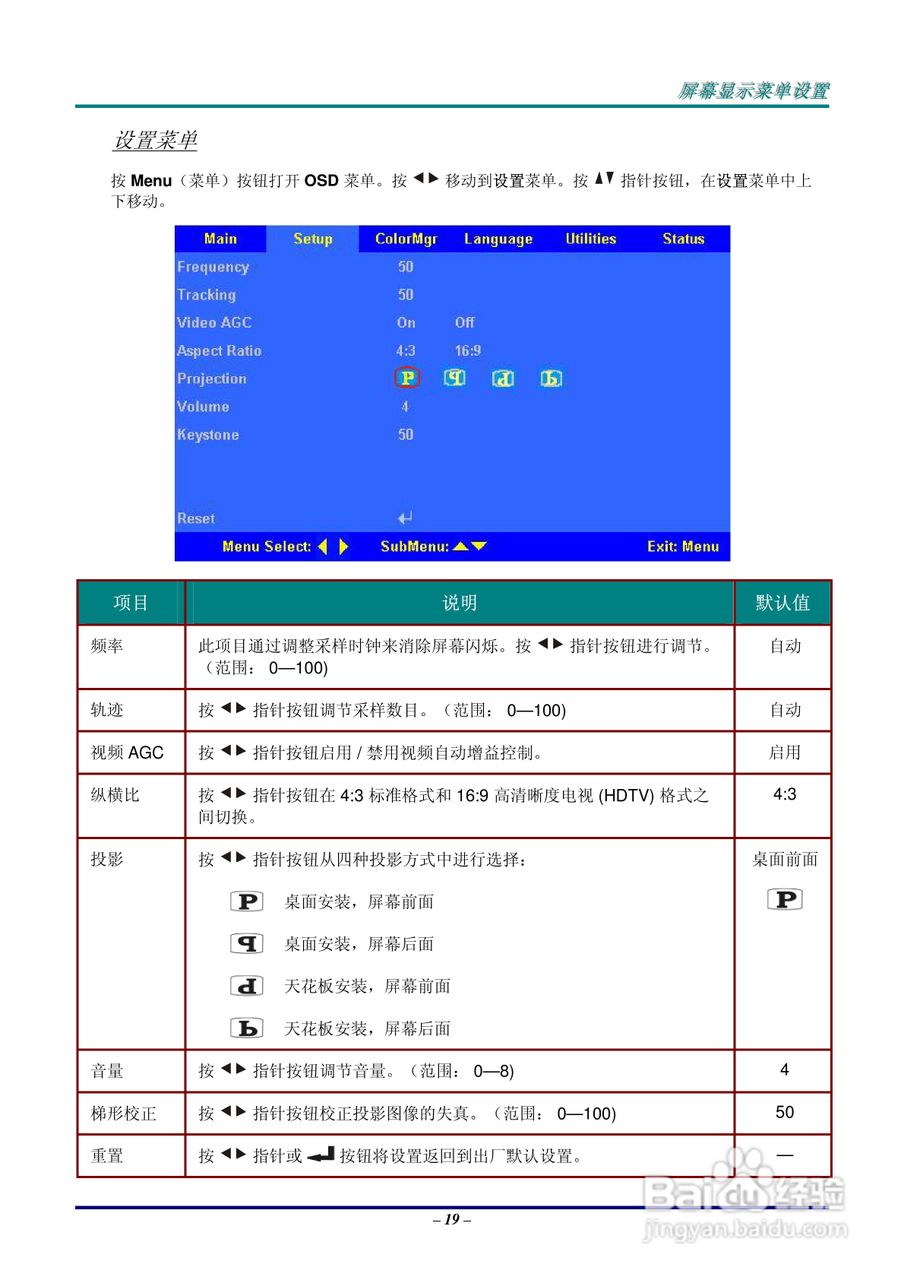 丽讯Vivitek D630投影机说明书:[3]