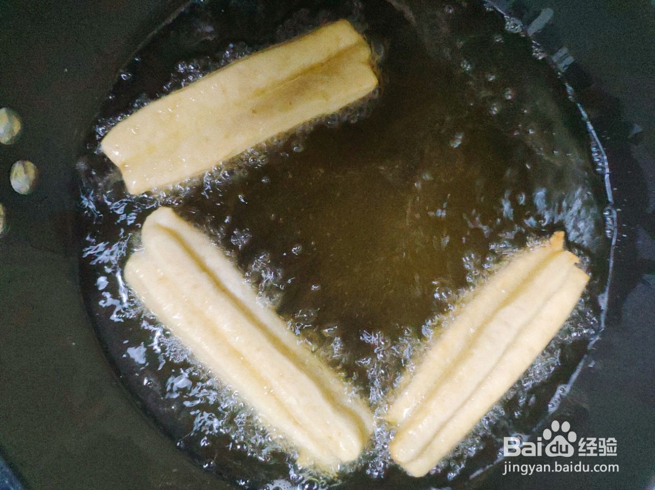 鸡蛋油条的做法