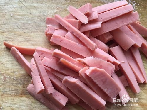 三文治清炒茼蒿