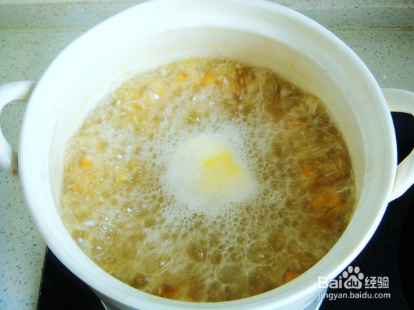 藜麦蜜薯粥的做法