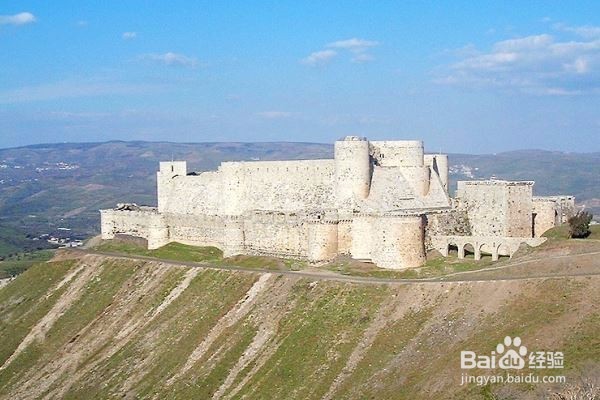 令人印象深刻的十字军城堡