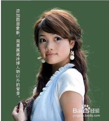 用ps抽出滤镜抠取复杂人物照片