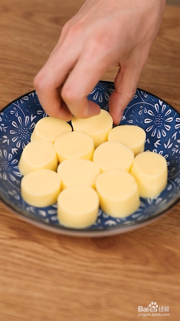 蒸蒸日上—豆腐虾仁蛋羹