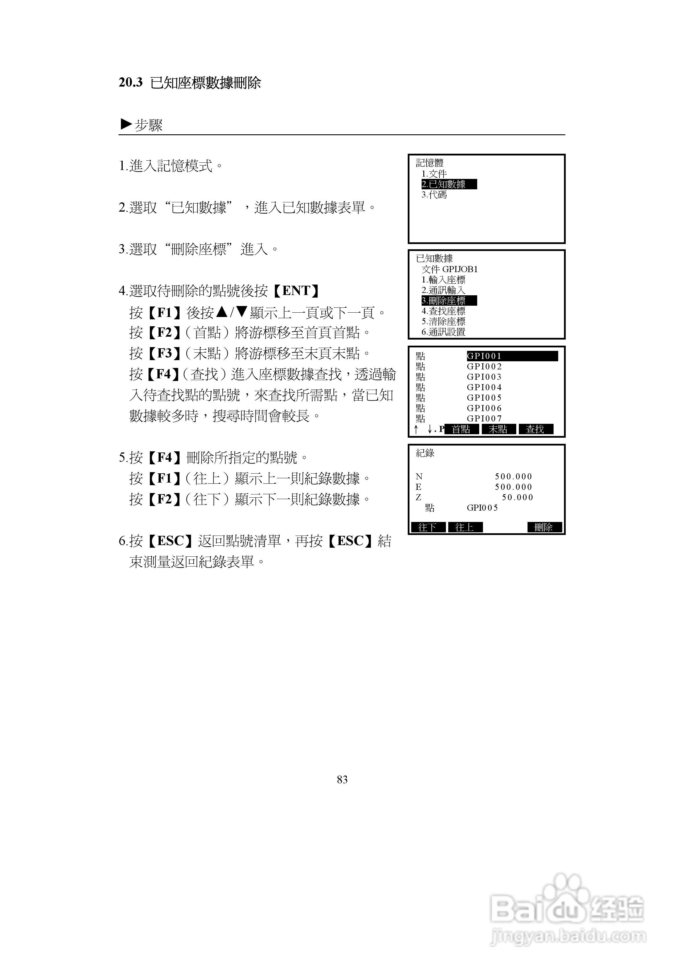 上煇RTS-680/GPI-210 系列全站仪说明书:[9]