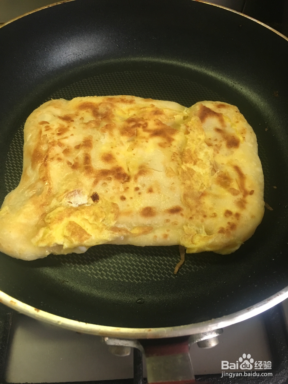 第一次做鸡蛋灌饼