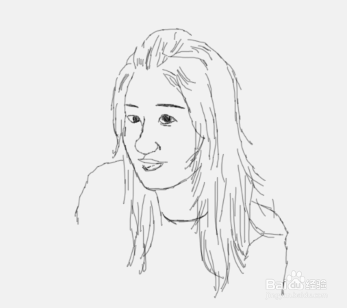 简笔画美女人物是怎么画的