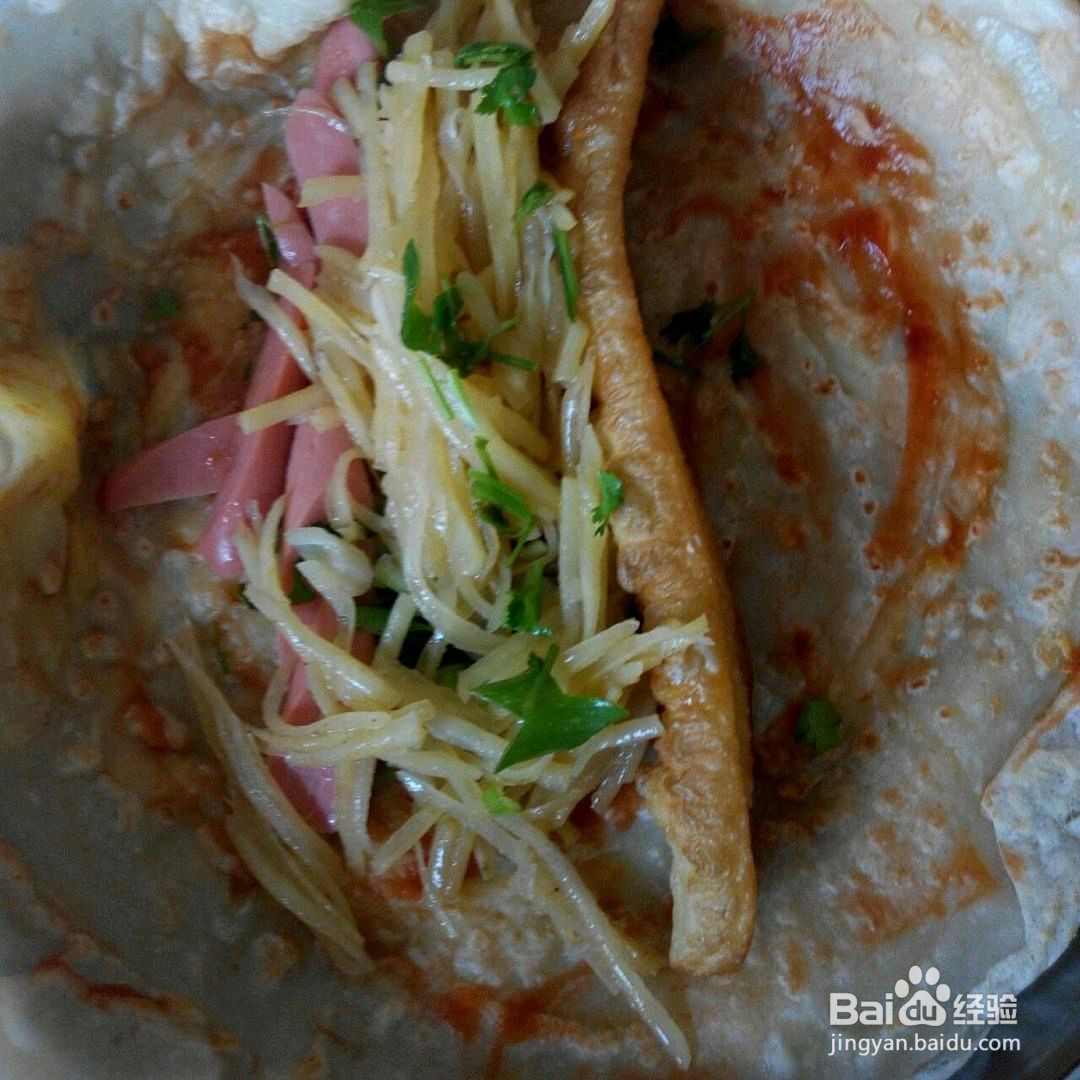 鸡蛋煎饼果子的做法