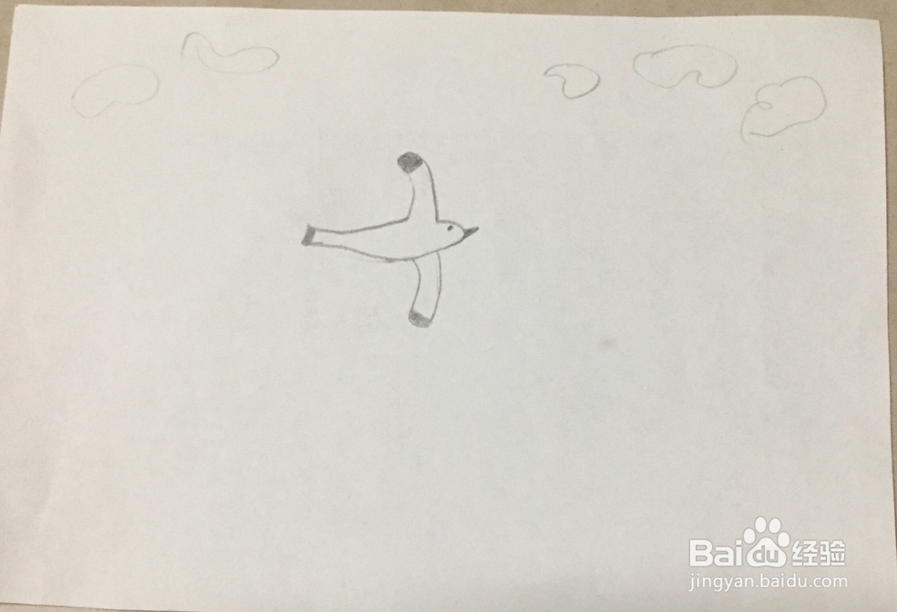 小鸟的画法简笔画