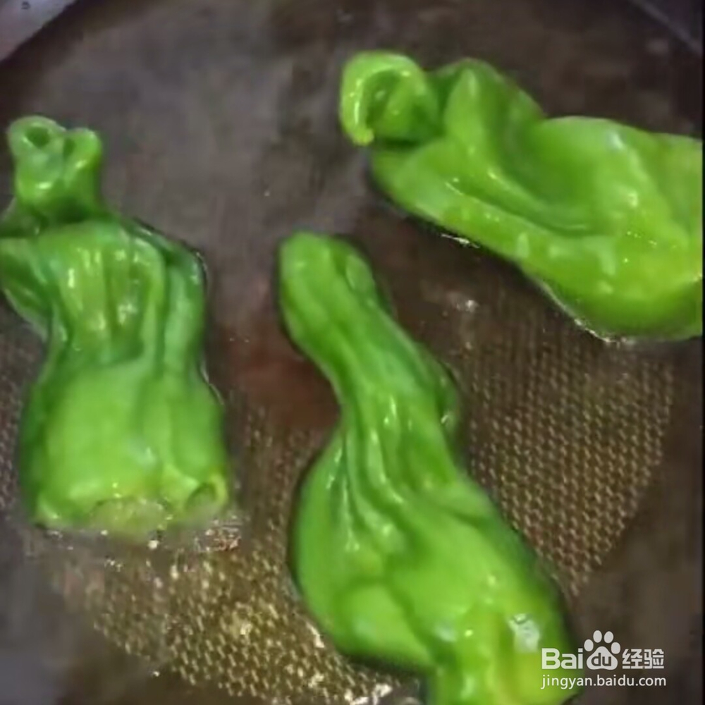 在家做虎皮青椒教程