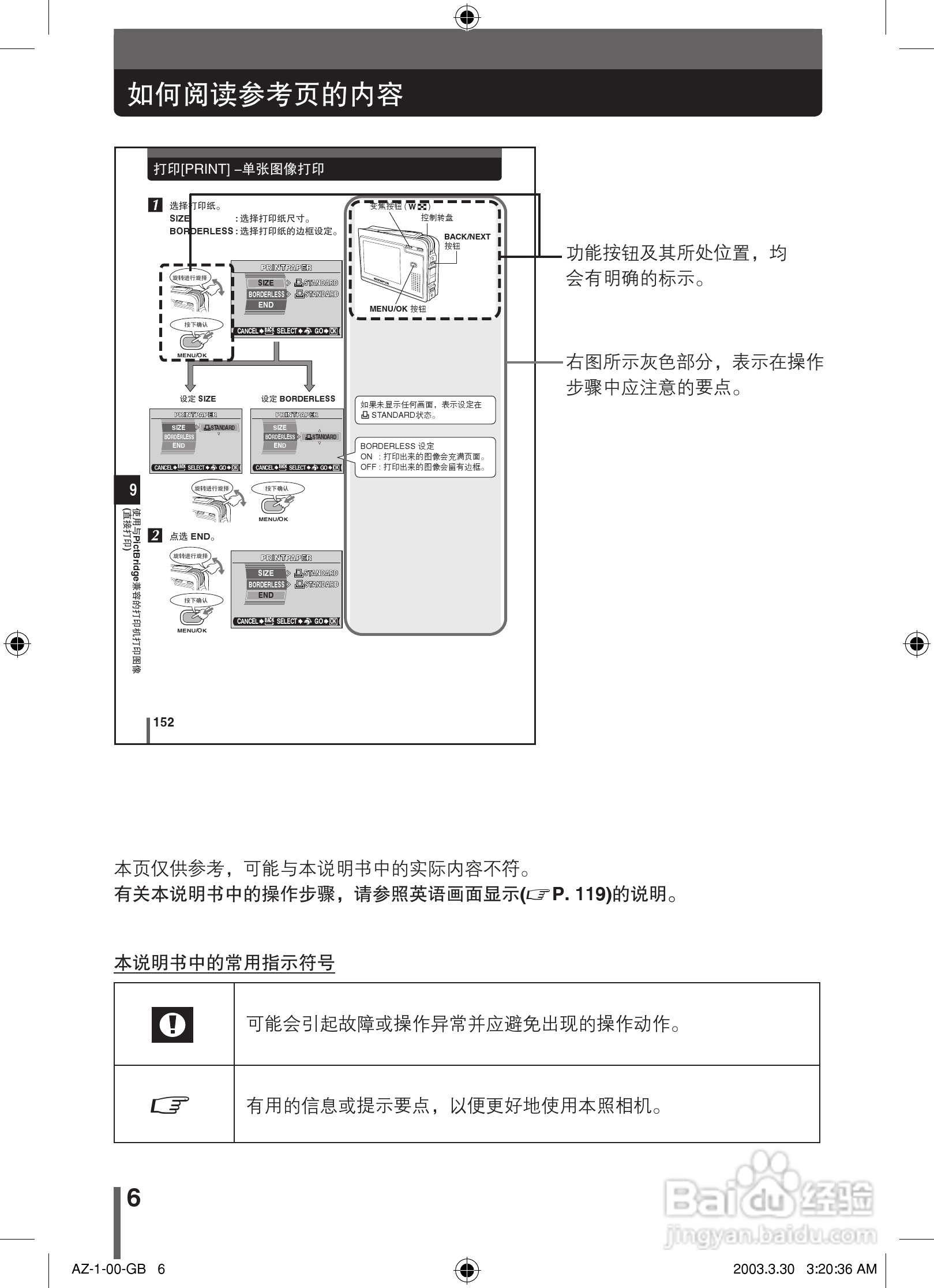 奥林巴斯 AZ-1数码相机说明书:[1]