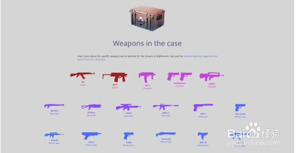 csgo新箱子如梦如画怎么获得