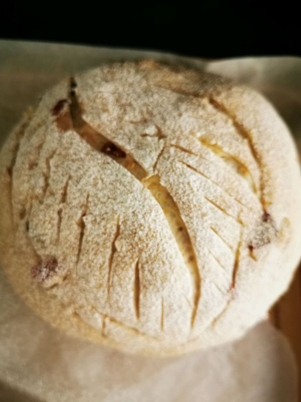 蔓越莓核桃红糖软欧