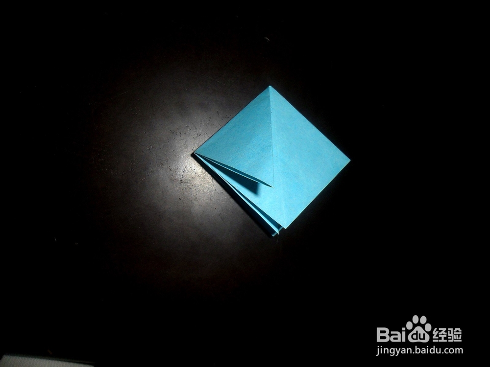 如何折叠双正方形