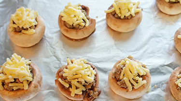 芝士焗口蘑的做法